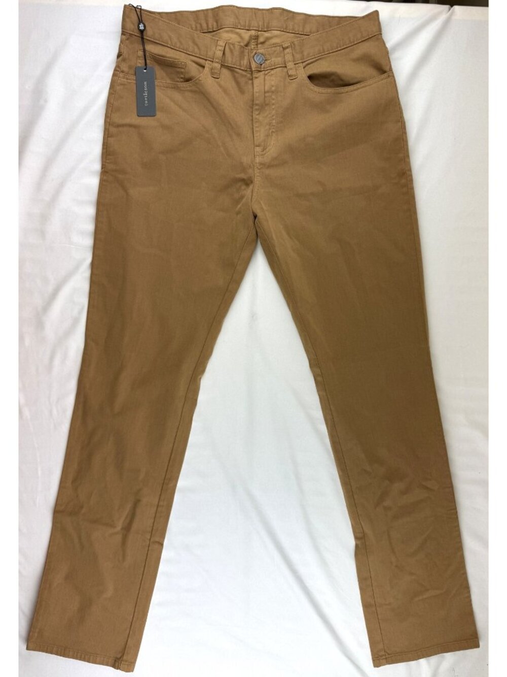 NWT Turtleson Bundle Lot of 3 Pants Mens 34 Brown Blue York Moleskin 5-Pocket Ri - Picture 2 of 15